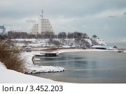 Зимняя Анапа высокий берег. Стоковое фото, фотограф Кирилл Путченко / Фотобанк Лори