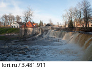 Водопад Кейла-Йоа. Эстония. Стоковое фото, фотограф Виктор Карасев / Фотобанк Лори