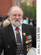 Владимир Чуров на параде Победы в Москве (2012 год). Редакционное фото, фотограф Игорь Долгов / Фотобанк Лори