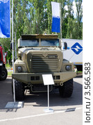 Выставка "Комплексная безопасность 2012" на ВВЦ (ВДНХ). Автомобиль "Урал-63099" Редакционное фото, фотограф Елена Коромыслова / Фотобанк Лори