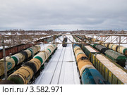 Железнодорожная станция Бабаево (2012 год). Редакционное фото, фотограф Румянцева Наталия / Фотобанк Лори