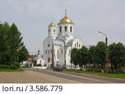 Свято-Благовещенский храм в городе Кохма (2012 год). Редакционное фото, фотограф Василий Пешненко / Фотобанк Лори