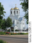 Благовещенский храм в городе Кохме (2012 год). Стоковое фото, фотограф Василий Пешненко / Фотобанк Лори
