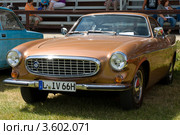 Спорткар Volvo P1800. Олдтаймер шоу. Паарен им Глин. Германия (2012 год). Редакционное фото, фотограф Sergey Kohl / Фотобанк Лори