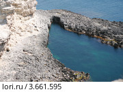 Красивый вид с горы на черное море, мыса Тарханкута (2012 год). Стоковое фото, фотограф Робул Дмитрий / Фотобанк Лори