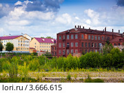Старое здание завода, Иваново (2012 год). Стоковое фото, фотограф Яков Филимонов / Фотобанк Лори