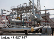 Газоконденсатные месторождения ЗАО "Роспан Интернешнл" (2012 год). Редакционное фото, фотограф Михаил Рыбачек / Фотобанк Лори
