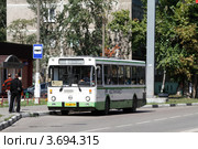 Балашиха, рейсовый автобус (2011 год). Редакционное фото, фотограф Дмитрий Неумоин / Фотобанк Лори