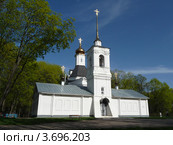 Спасо-Преображенская церковь в усадьбе Заборово (2011 год). Стоковое фото, фотограф Елена Орлова / Фотобанк Лори