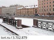 Река Мойка. Зима. Петербург (2012 год). Стоковое фото, фотограф Александр Алексеев / Фотобанк Лори