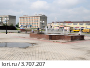 Город Ишим. Городской фонтан (2012 год). Редакционное фото, фотограф Александр Тараканов / Фотобанк Лори