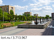 Абакан, столица Республики Хакасия (2012 год). Редакционное фото, фотограф Антон Афанасьев / Фотобанк Лори