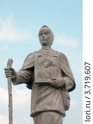 Город Ишим. Памятник Прасковье Луполовой (2012 год). Редакционное фото, фотограф Александр Тараканов / Фотобанк Лори