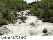 Горная река. КЧР. Кавказ. Стоковое фото, фотограф Rekacy / Фотобанк Лори