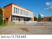 Районный культурный центр, город Себеж, Псковская область (2012 год). Стоковое фото, фотограф Галина Ермолаева / Фотобанк Лори