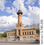 Пожарная каланча в Сокольниках (2012 год). Редакционное фото, фотограф Алёшина Оксана / Фотобанк Лори