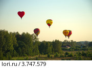 Воздухоплавание на воздушных шарах (2012 год). Редакционное фото, фотограф Елена Коромыслова / Фотобанк Лори