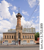 Пожарная каланча в Сокольниках (2012 год). Редакционное фото, фотограф Алёшина Оксана / Фотобанк Лори