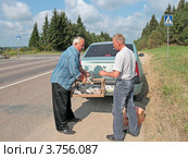 Облет голубей. Голубеводы выпускают птиц из клетки (2012 год). Редакционное фото, фотограф Сергей Соболев / Фотобанк Лори