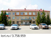 Здание мэрии города Южноуральска, Челябинская область (2012 год). Редакционное фото, фотограф Хайрятдинов Ринат / Фотобанк Лори