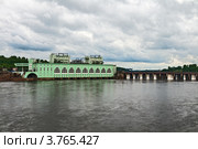 Город Волхов, Волховская ГЭС (2012 год). Стоковое фото, фотограф Юлия Бабкина / Фотобанк Лори