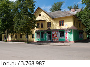 Городской пейзаж, город Сафоново, Смоленская область (2012 год). Редакционное фото, фотограф Вячеслав Палес / Фотобанк Лори
