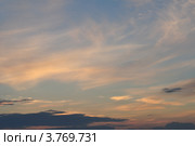 Краски закатного неба. Стоковое фото, фотограф Алексей Сахаров / Фотобанк Лори