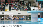 Судьи во время чемпионата по дайвингу World FINA, таймлапс (2012 год). Редакционное видео, видеограф Losevsky Pavel / Фотобанк Лори