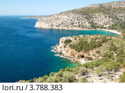 Побережье Эгейского моря. Остров Тасос, Греция (2012 год). Стоковое фото, фотограф Хмельницкий Вячеслав / Фотобанк Лори