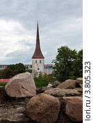 Башня в старом городе ,Таллин (2011 год). Стоковое фото, фотограф Федюнин Александр / Фотобанк Лори