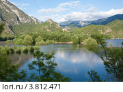 Испания. Город Коль-де-Нарго (исп. Coll de Narg, баск. Coll de Nargo). Озеро Ольяна (2012 год). Стоковое фото, фотограф Валерий Ситников / Фотобанк Лори