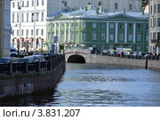 Река Мойка в Петербурге. Бывш. особняк графа Аракчеева (2012 год). Редакционное фото, фотограф Александр Алексеев / Фотобанк Лори