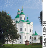 Город Козелец Черниговской обл. Собор Рождества Богородицы (1752-1763) (2012 год). Стоковое фото, фотограф Онищенко Виктор / Фотобанк Лори