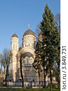 Латвия. Город Рига. Христорождественский кафедральный собор (2012 год). Стоковое фото, фотограф Валерий Ситников / Фотобанк Лори