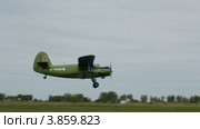 Биплан Ан-2 (Антонов) на взлете (2012 год). Редакционное видео, видеограф Фотограф / Фотобанк Лори
