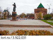 Площадь Минина в Нижнем Новгороде (2012 год). Редакционное фото, фотограф Igor Lijashkov / Фотобанк Лори