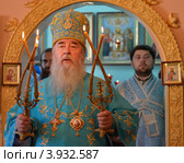 Митрополит Днепропетровский и Павлоградский Ириней (2012 год). Редакционное фото, фотограф Несинов Олег / Фотобанк Лори