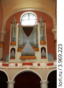 Софийский собор (орган), Полоцк, Витебская обл., Беларусь (2012 год). Стоковое фото, фотограф Марина Шатерова / Фотобанк Лори