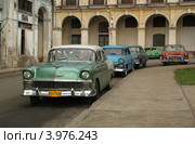 Гавана.  Классические американские автомобили (2012 год). Редакционное фото, фотограф Левина Татьяна / Фотобанк Лори