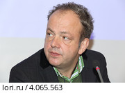 Немецкий писатель Михаэль Кумпфмюллер (2012 год). Редакционное фото, фотограф Татьяна Лата / Фотобанк Лори