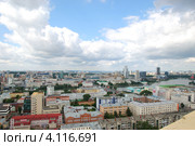 Екатеринбург. Облака над городом. Редакционное фото, фотограф Анна Омельченко / Фотобанк Лори