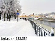 Город Иваново. Набережная. Река Уводь (2012 год). Стоковое фото, фотограф Сергей Лаврентьев / Фотобанк Лори