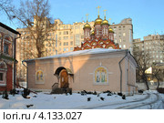 Церковь Николы на Берсеневке, Москва (2012 год). Стоковое фото, фотограф lana1501 / Фотобанк Лори