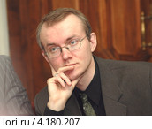 Депутат ГД РФ Олег Шеин (2006 год). Редакционное фото, фотограф Александр С. Курбатов / Фотобанк Лори