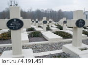 Кресты на Мемориале Орлят во Львове (2010 год). Редакционное фото, фотограф Николай Голицынский / Фотобанк Лори