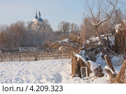 Покровская церковь, г. Елабуга. Зима (2012 год). Стоковое фото, фотограф Андрей Ижаковский / Фотобанк Лори