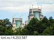 Большой Царицынский дворец, усадьба Царицыно, Москва (2010 год). Редакционное фото, фотограф Алексей Стоянов / Фотобанк Лори