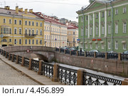 Канал Зимняя канавка. Особняк графа Аракчеева. Петербург (2013 год). Редакционное фото, фотограф Александр Алексеев / Фотобанк Лори