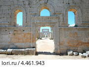 Руины церкви Святого Симеона Столпника, Сирия (2008 год). Стоковое фото, фотограф Некрасов Андрей / Фотобанк Лори