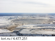 Алмазное месторождение Накын.Вид со стороны отвалов. Стоковое фото, фотограф Роман Фомин / Фотобанк Лори